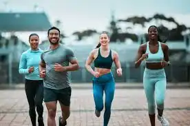 Achieving the Perfect Tone: How Often Should You Exercise for Results? 3 image of man and 3 women doing cardio exercise Crawley to help tone and remove fat from the body.